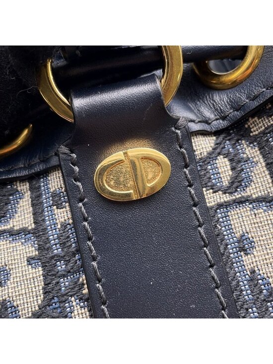 Dior Backpack Oblique Small Leather Canvas main image 5